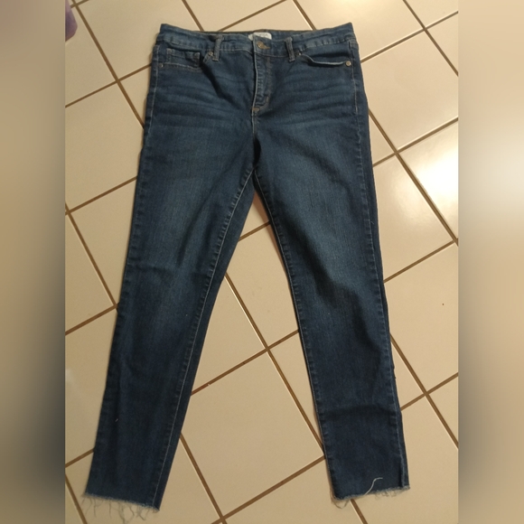Sofia by Sofia Vergara Dark Blue Skinny Jeans - Picture 1 of 9